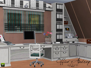 Sims 3 — Office Audrey Part 1 by BuffSumm — Audrey Series continues with a office... The office will come in two parts