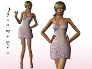 Sims 2 — Designer Embellished Haute Couture Set - 2 by Harmonia — 