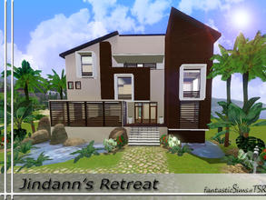Sims 3 — Jindann's Retreat  by fantasticSims — Dedication to Jindann TSR Designed with the lush landscaped of his