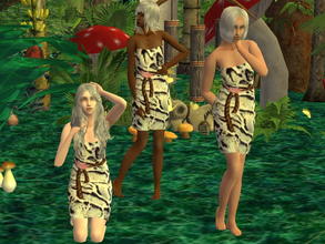 Sims 2 — Complete Jungle Clothing Set - EF everyday+formal by zaligelover2 — An outfit for your jungle sims. Part of