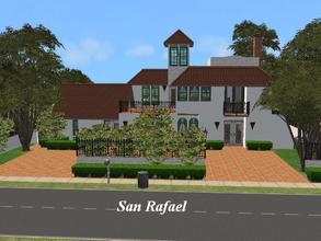 Sims 2 — San Rafael by millyana — Spanish architecture, pool, sun deck, colorful interior, large rooms, a home for sims!