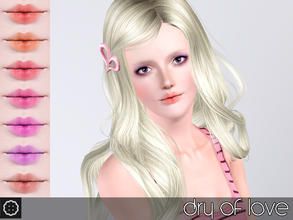 Sims 3 — Dry Of Love by c0_0kie — A soft lipgloss for your sims. Hope you like it!