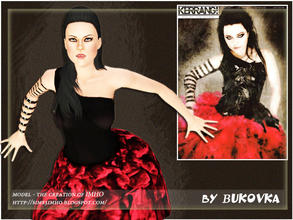 Sims 3 — Dress_Amy Lee 2 by bukovka — Dress for the young and adult women. Three versions of staining. Repainting of two