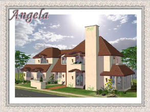 Sims 2 — Angela by srgmls23 — This lovely home has a unique but comfortable floorplan. Perfect for your sims, fully