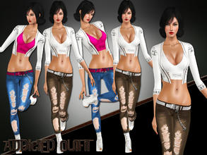Sims 3 — Addicted Outfit  by saliwa — No Description