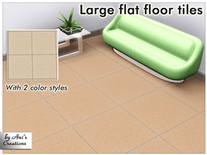 Sims 3 — Large flat floor tiles by Ani's Creations by AniFlowersCreations — The simple tiled floors are a great classic.