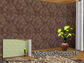 Sims 3 — ModernStucco18 by matomibotaki — Modern strucctural stucco pattern, with 2 recolorable palettes, to find under