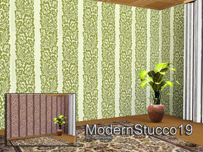 Sims 3 — ModernStucco19 by matomibotaki — Modern strucctural stucco pattern, with 2 recolorable palettes, to find under