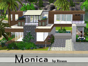 Sims 3 — Monica by Rirann — A summer cottage for a small family.