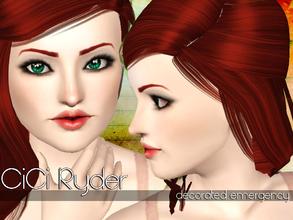 Sims 3 — CiCi Ryder by decorated_emergency — I have all EP's and SP's but she is packaged with only base game items. 