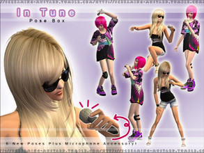 Sims 2 — [ In Tune ] - Pose Pack by Screaming_Mustard — Hi guys! Here\'s a new pose pack for you. It includes a pose box