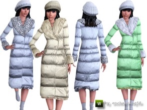 Sims 3 — Stylish Quilted Coat - Nadine by enchanting58 — Since according to the EA news and is now officially, we will