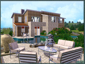 Sims 3 — V | 014  - Fully Furnished by vidia — This house haslivingroom, kithchen, 2 batroom, 1 bedroom, 1 dining room,