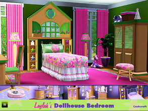 Sims 3 — Laylah's Dollhouse Bedroom by Cashcraft — 