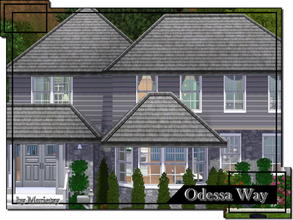 Sims 3 — Odessa Way by marietsy2 — Built on 19443 Bob-0-Link Drive in Appolosa Plains. Its a one bedroom, two bathroom