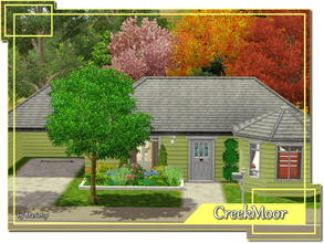 Sims 3 — Creekmoor by marietsy2 — One bedroom, one bathroom home. Great for a couple. There is a patio and pool in the
