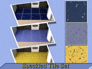 Sims 3 — Speckled Tiles by marietsy2 — Speckled tiles that I thought would be great patterns to use for floors or even