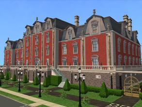 Sims 2 — Emperor\'s Palace by juhhmi — Huge Baroque palace which serves as the centerpiece of your Empire. Formal area