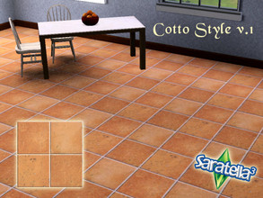 Sims 3 — Cotto Style v.1 by saratella — to be used in all seasons, indoors and outdoors