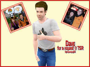Sims 3 — Dave by squarepeg56 — Dave is a young adult made for a request in the forum. I made him and his fiancee,