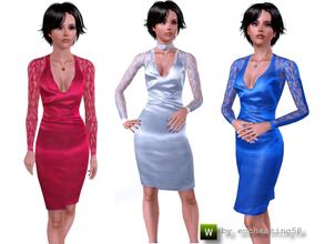 Sims 3 — Cocktail Dress - Sina by enchanting58 — by enchanting58 - Please. DO NOT re-uploaded - The cocktail dress is a
