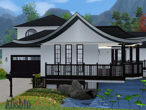 Sims 3 — Anshin by Degera — A lovely family home inspired by asian style, Anshin features three bedrooms, two full