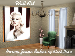 Sims 3 — Norma Jeane Baker by Black__Pearl — I present to you a picture with the famous Norma Jeane Baker. Known