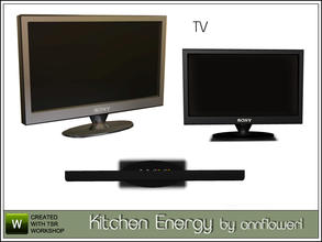 Sims 3 — Drawing_room_studio_Energy_TV_AF by annflower1 — created by annflower1