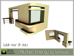 Sims 3 — Drawing_room_studio_Energy_WallBar_AF by annflower1 — created by annflower1