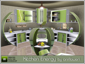Sims 3 — Drawing room studio Energy AF by annflower1 — Kitchen studio from 15 objects on the my new mesh. Because of the
