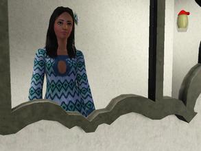 Sims 3 — cute long tops by g3rocks — nice long tops recolourable ,kimono style - 3