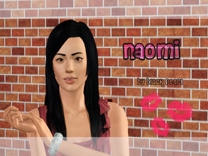 Sims 3 — Naomi Miura by Black__Pearl — I present to you a beautiful Japanese girl Naomi. I hope you enjoy it! 