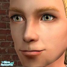 Sims 2 — Default Replacement Eye-Lt Blue - MsBarrows Devastated Eyes by deagh — This is a default replacement for the