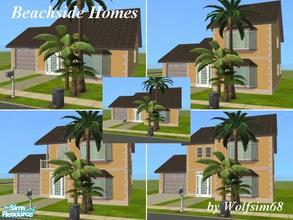 Sims 2 — Beachside Homes by Wolfsim68 — The Beachside series of starter homes, all have modern open plan interiors &