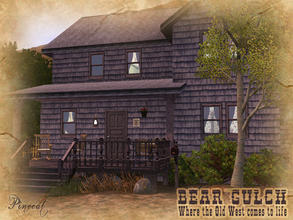 Sims 3 — Bear Gulch Boarding House (Apartment) by Pinecat — New to town and looking for a place to stay? The Bear Gulch