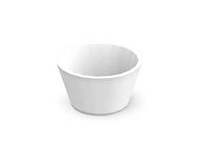 Sims 3 — Akiho Small Deco Bowl by sim_man123 — A smaller, white, decorative porcelain bowl. Made by sim_man123 from TSR.