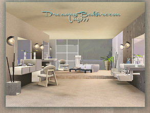 Sims 3 — Dreamy Bathroom by ung999 — Stunning bathroom with amazing outdoor view of natural surroundings which has 20