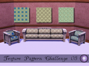Sims 3 — D2DTexture Pattern Challange 03 by D2Diamond — My patterns created from the Textures from the TPC 03.