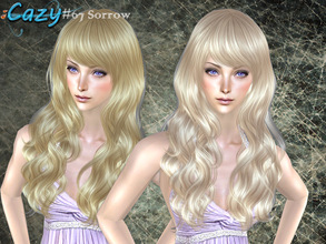 Sims 2 — Sorrow Hairstyle by Cazy — Hairstyle for female, all ages.