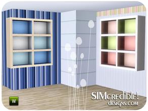 Sims 3 — Little Bubbles Shelves by SIMcredible! — by SIMcredibledesigns.com available at TSR