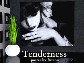 Sims 3 — Tenderness by Rirann — Tenderness poster by Rirann