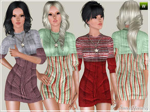 Sims 3 — 268 - Casual Autumn dress by sims2fanbg — .:268 Casual Autumn set:. Dress in 3 recolors,Custom