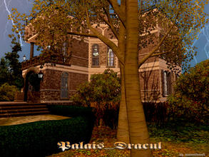 Sims 3 — Palais_Dracul by matomibotaki — What happens in nights of full moon in this little palais? Some people tell
