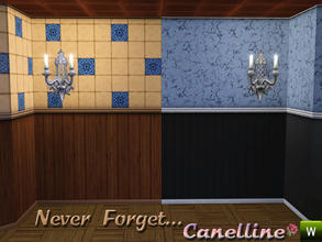 Sims 3 — Never Forget. Old Style Wall by Canelline. by Canelline — Never Forget. Old Style Wall by Canelline.