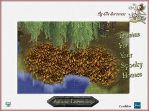 Sims 2 — JJs Autumn Leaves 001 by thesorceress — The 4th set of Terrainpaints to shape and landscapes your lots as you
