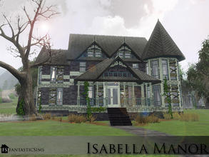 Sims 3 — Isabella Manor by fantasticSims — This old Victorian home sits on a large 64x64 lot. Partially lived in, this