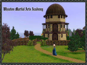 Sims 3 — Wheaton Martial Arts Academy by JCIssette — Come learn the age old skill of martial art with the masters. Train