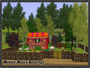 Sims 3 — Madam Mala's Readings by JCIssette — Want your fortune told? Visit the colorful Travellers wagon and learn your