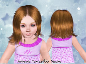 Sims 3 — Skysims Hair Toddler 055 by Skysims — Female hairstyle for toddlers.