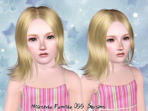 Sims 3 — Skysims Hair Child 055 by Skysims — Female hairstyle for children.